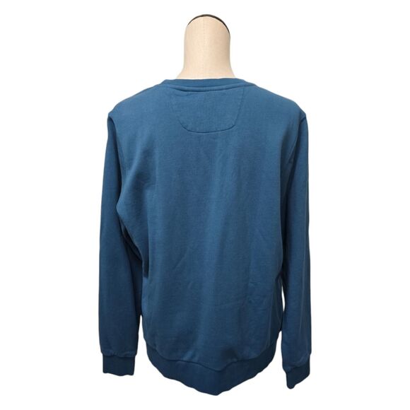 Artilect Systems Womens Crewneck Pullover Size‎ XL Teal Blue Outdoor Gorpcore - Picture 2 of 9